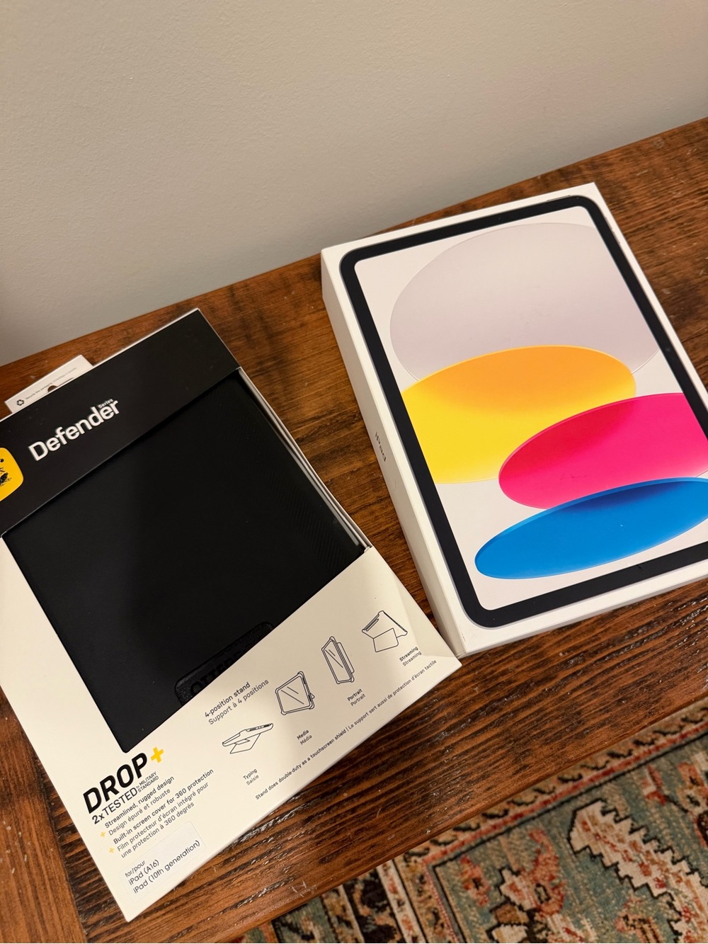 Brand New iPad A16 128gb with Black Otterbox case